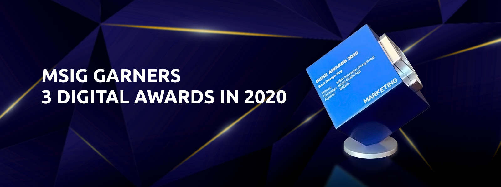 MSIG garners 3 digital awards in 2020