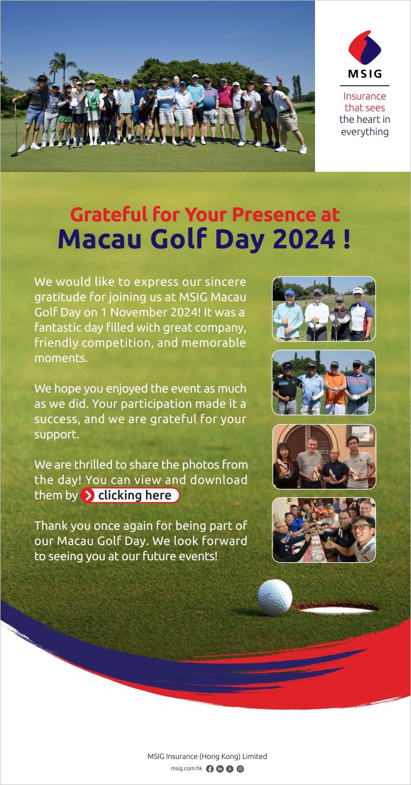 Macau Golf Day 2024