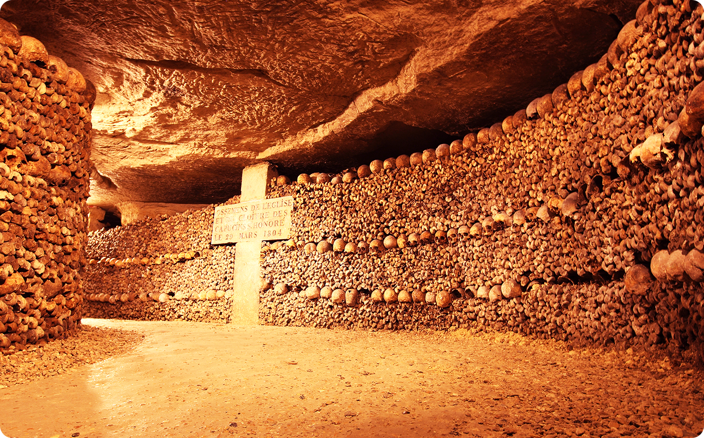 Catacombs of Paris France