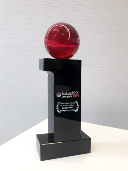 MSIG HK won Digital Insurance Initiative of the Year at Insurance Asia Awards 2019.