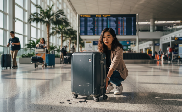 travel insurance, luggage damage, door-to-door luggage repair